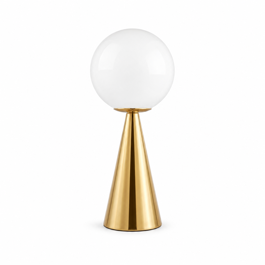 Lampe de chevet originale aluminium
