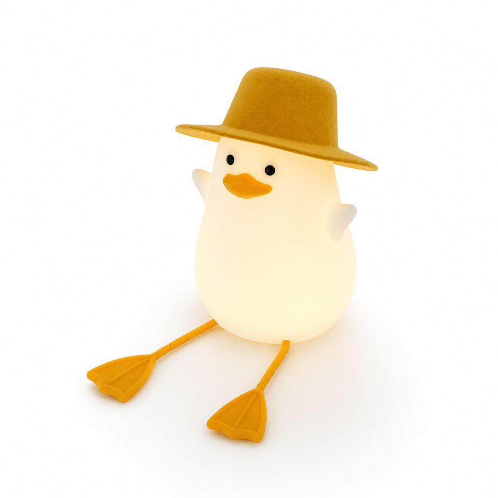 Lampe de chevet enfant pingouin