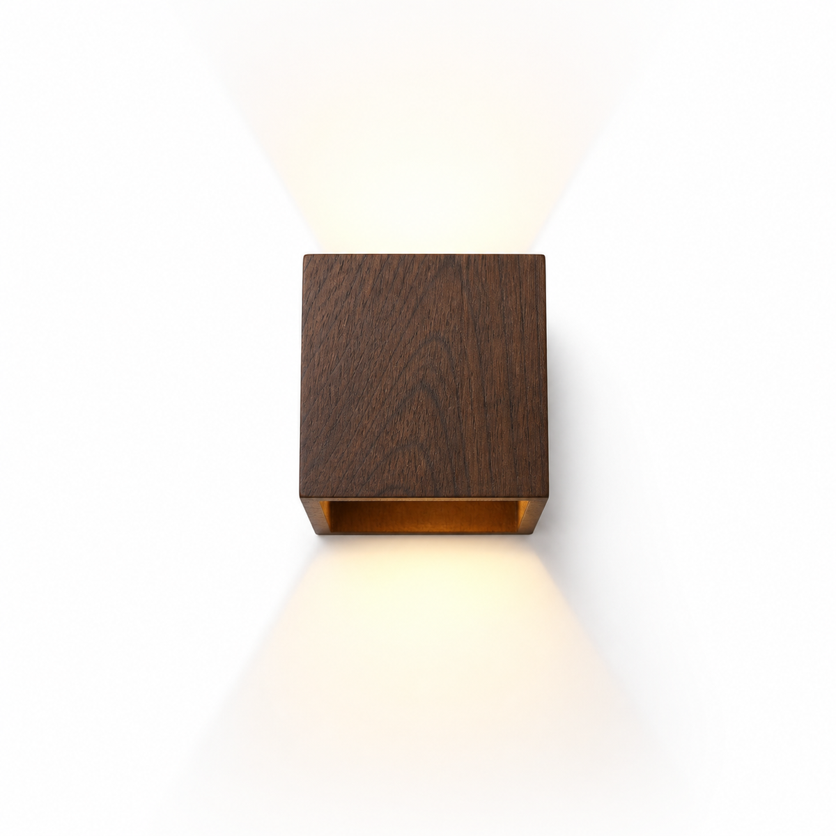 Lampe de chevet murale carré minimaliste
