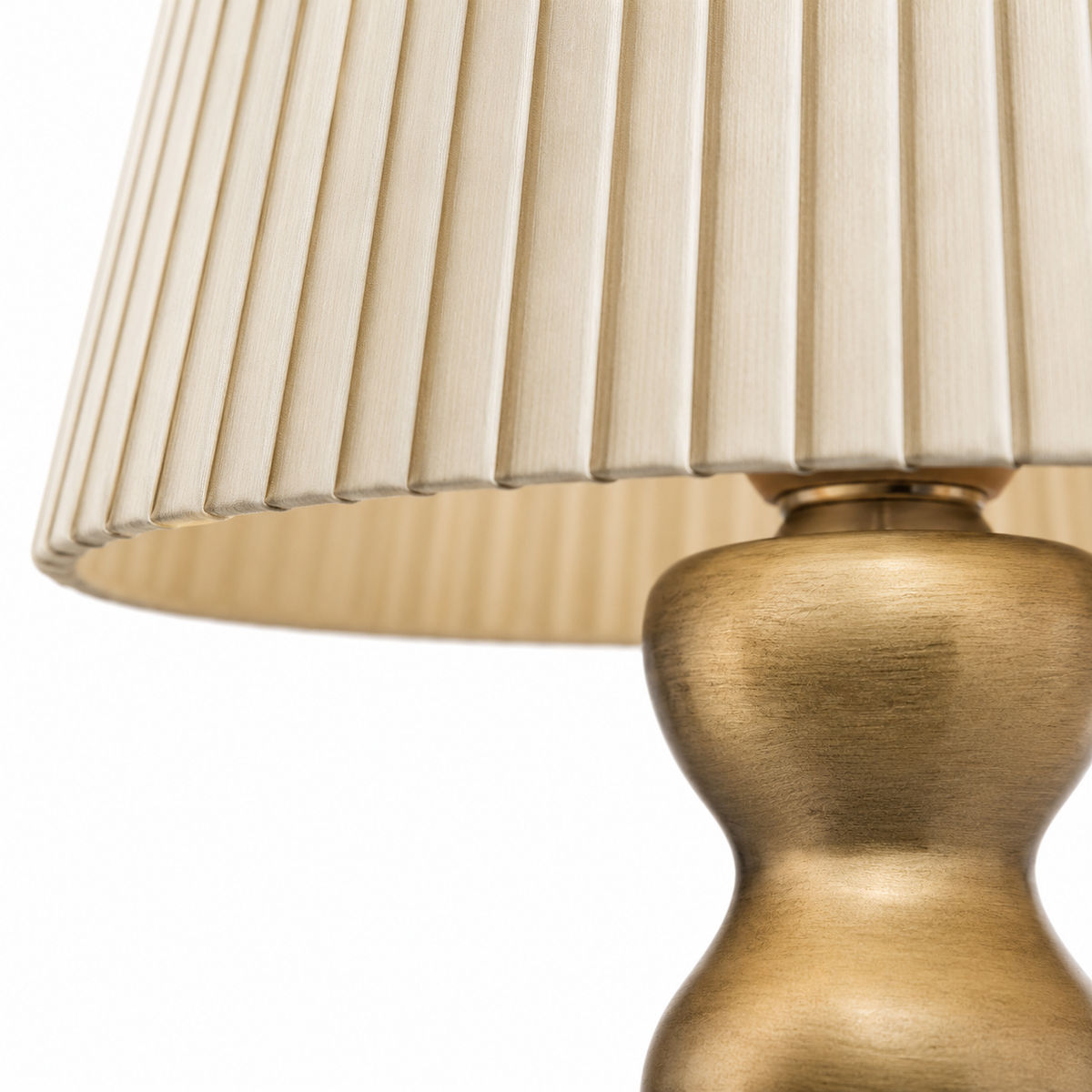 lampe de chevet vintage dorée
