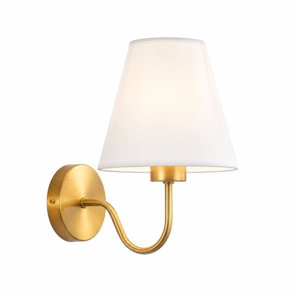 Lampe de chevet murale classique fer