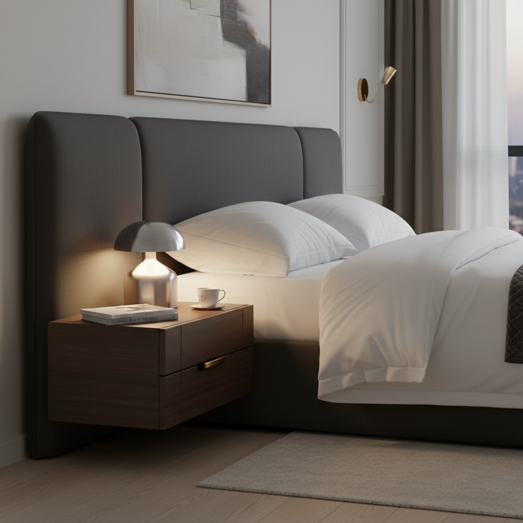 Lampe de chevet industriel moderne