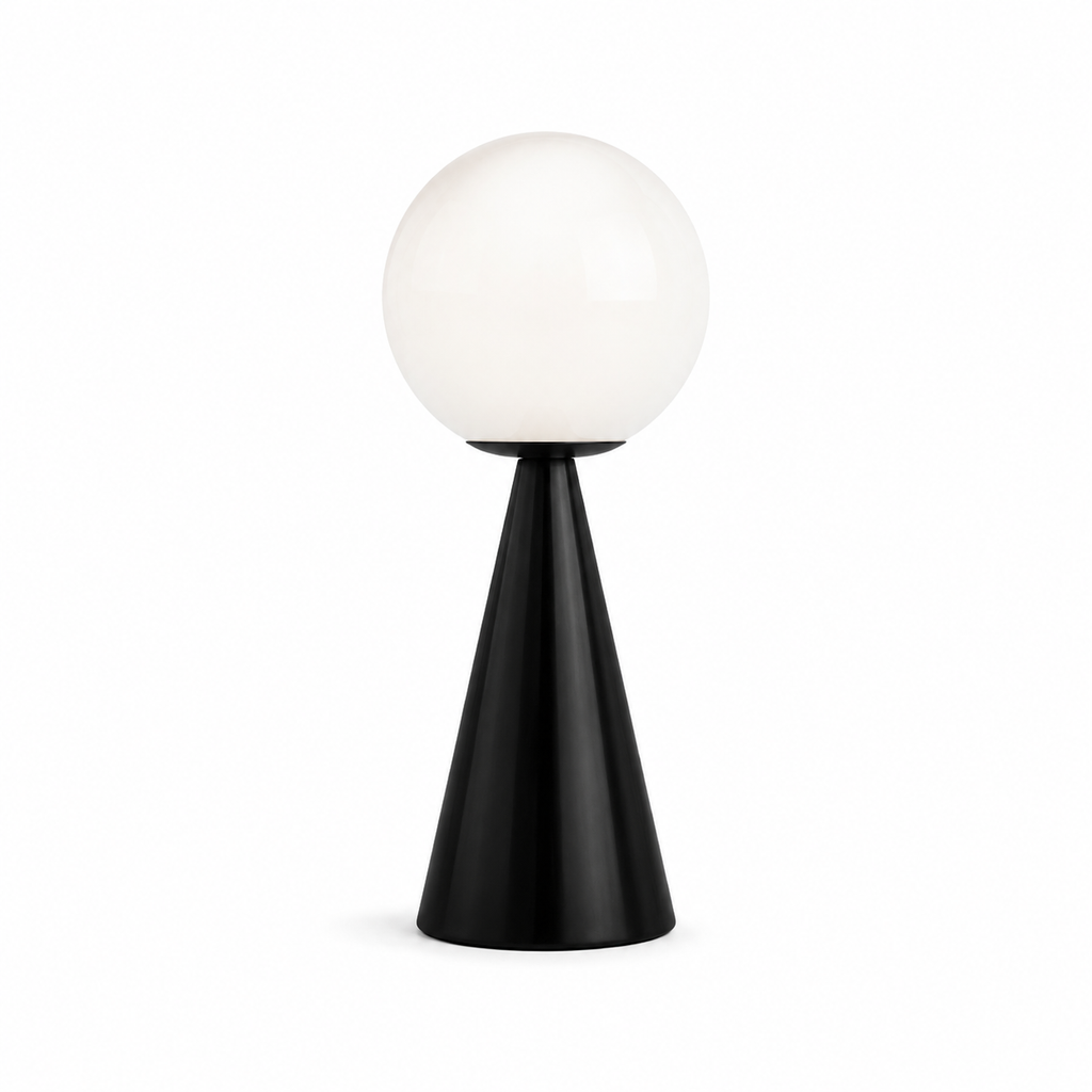 Lampe de chevet originale aluminium