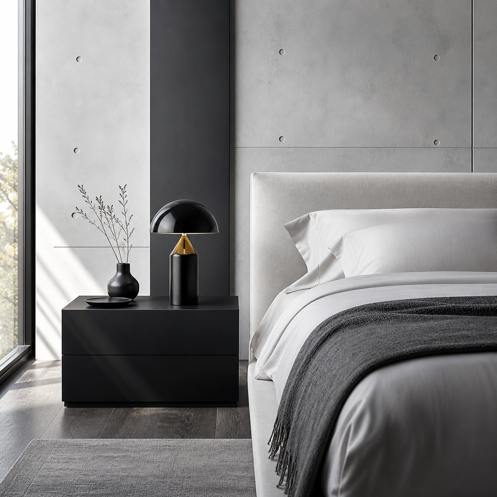 Lampe de chevet haut de gamme design champignon