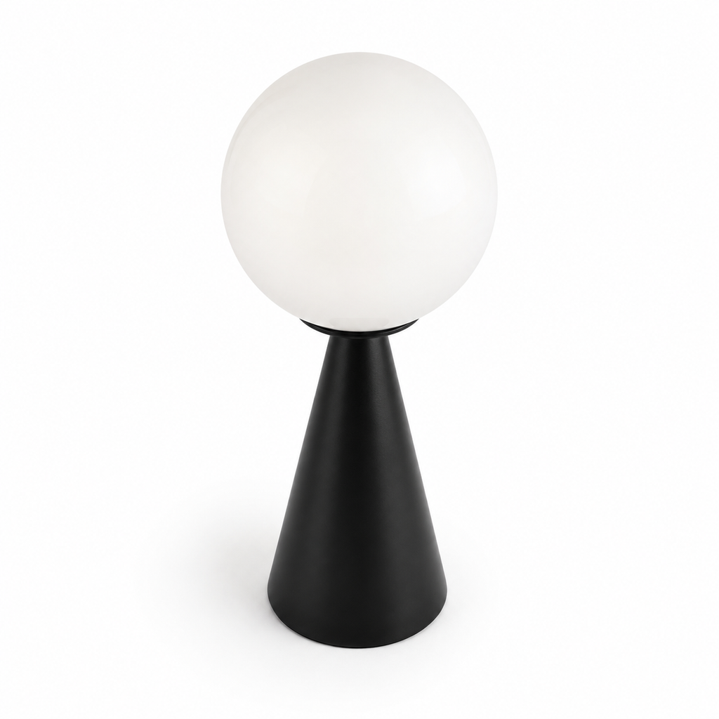 Lampe de chevet originale aluminium