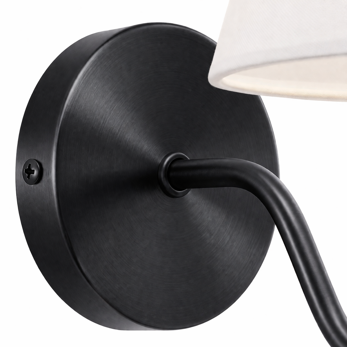 Lampe de chevet murale classique fer