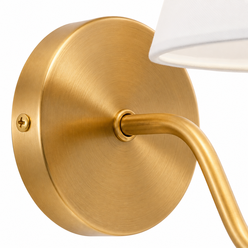 Lampe de chevet murale classique fer
