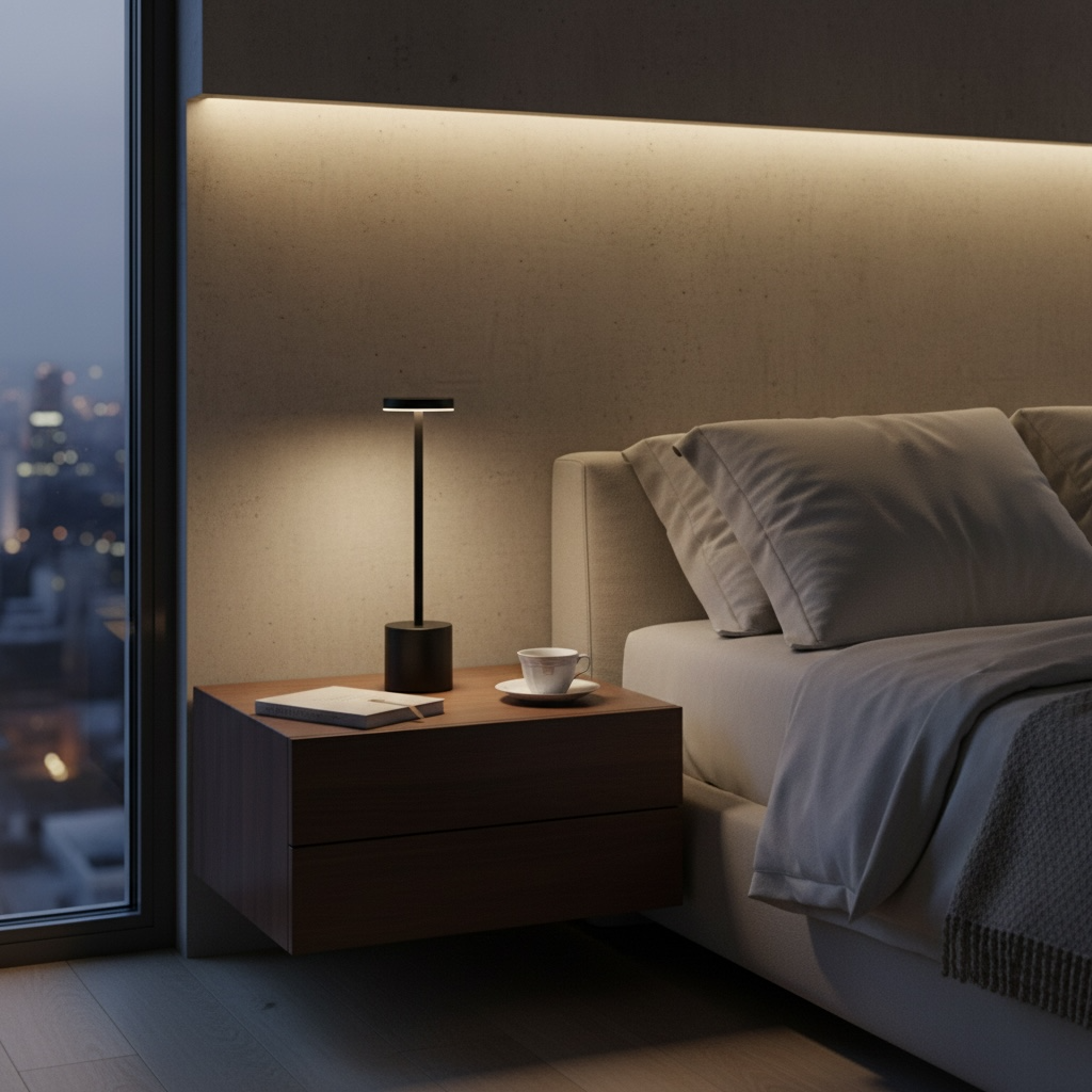 Lampe de chevet tactile
