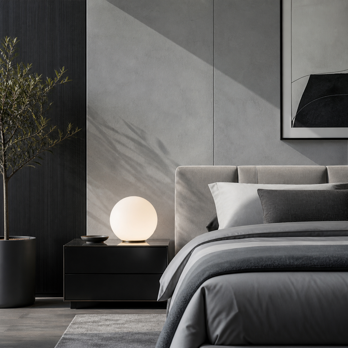 Lampe de chevet sphère