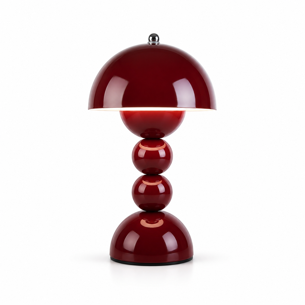 Lampe de chevet design style champignon originale