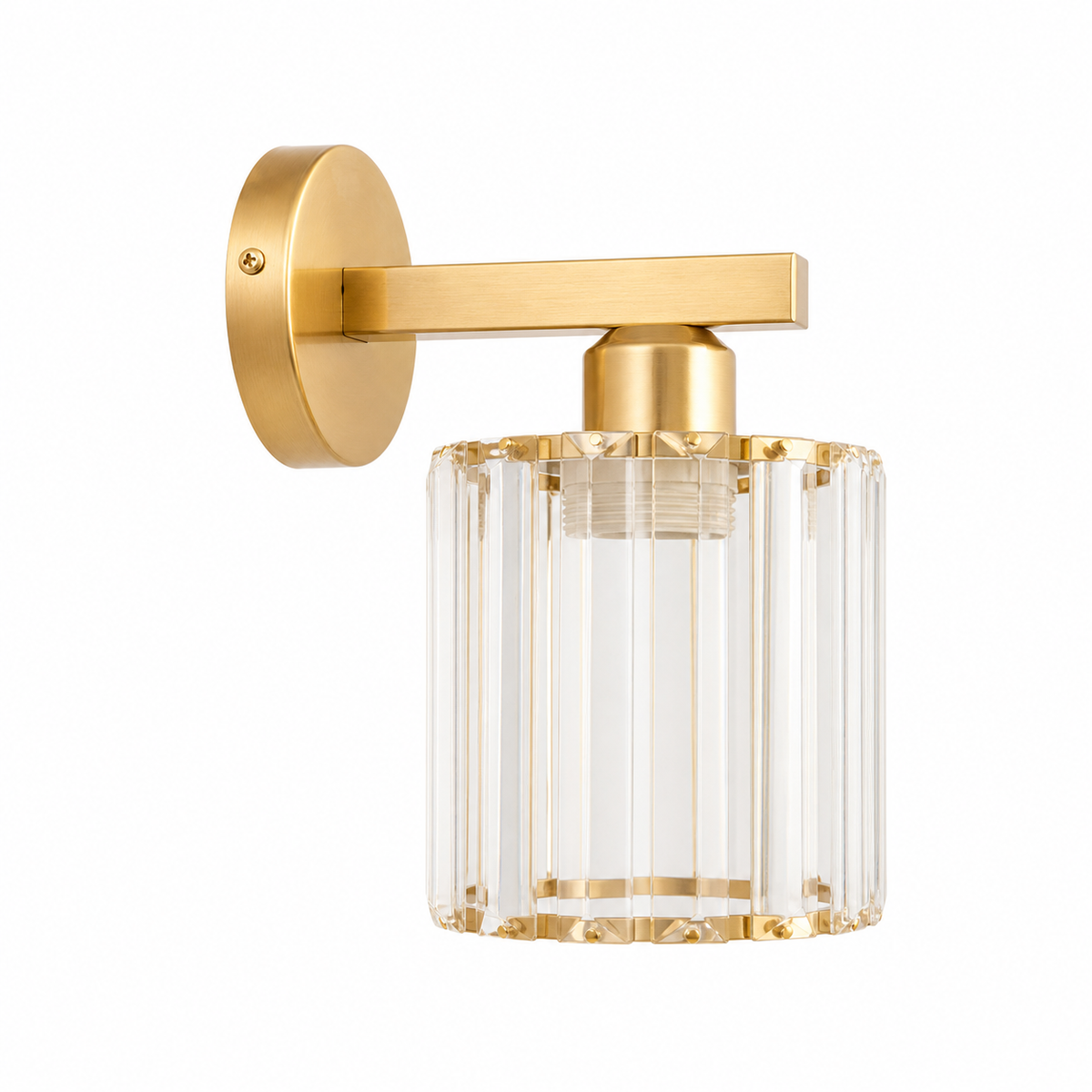 Lampe de chevet murale design verre