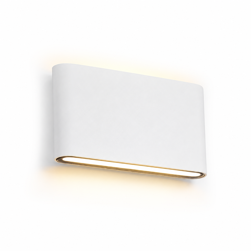 Lampe de chevet murale rectangulaire moderne