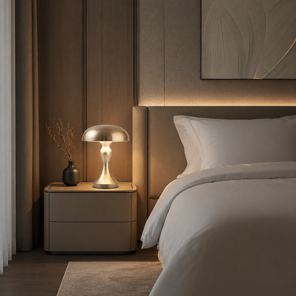Lampe de chevet rechargeable design