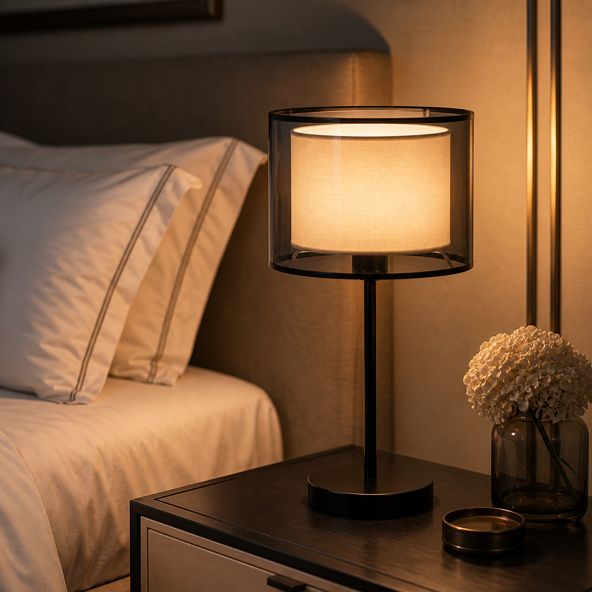 Lampe de chevet design haut de gamme