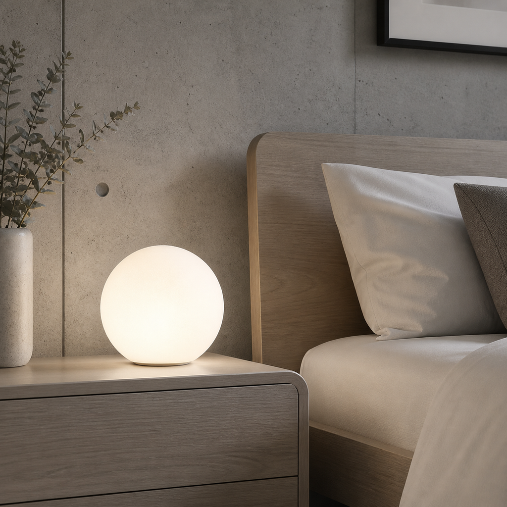 Lampe de chevet sphère