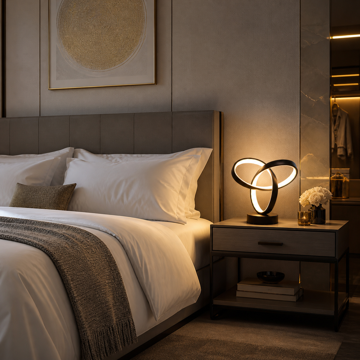 Lampe de chevet originale Led