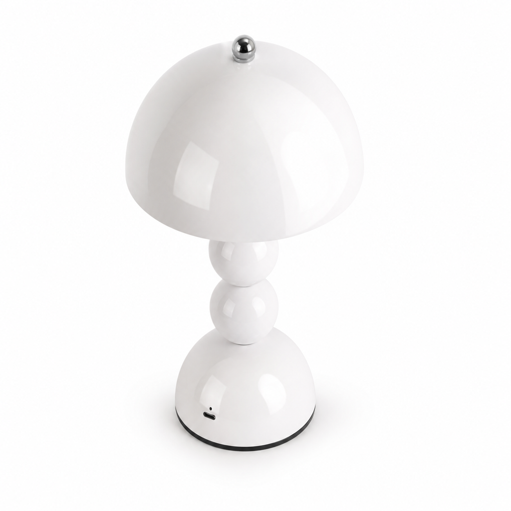 Lampe de chevet design style champignon originale