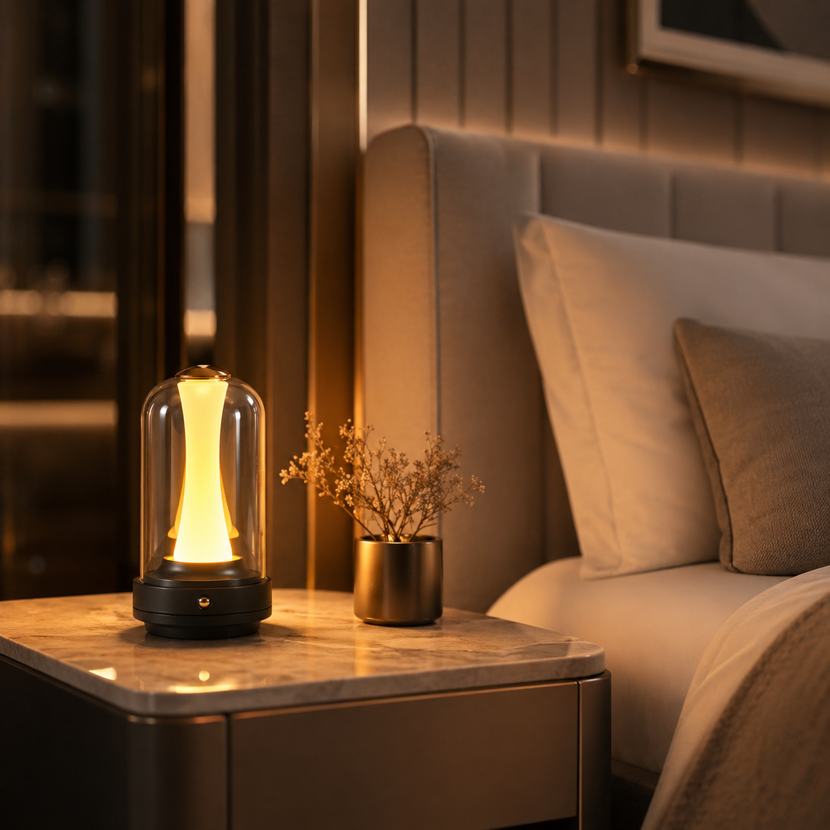 Lampe de chevet originale sans fil