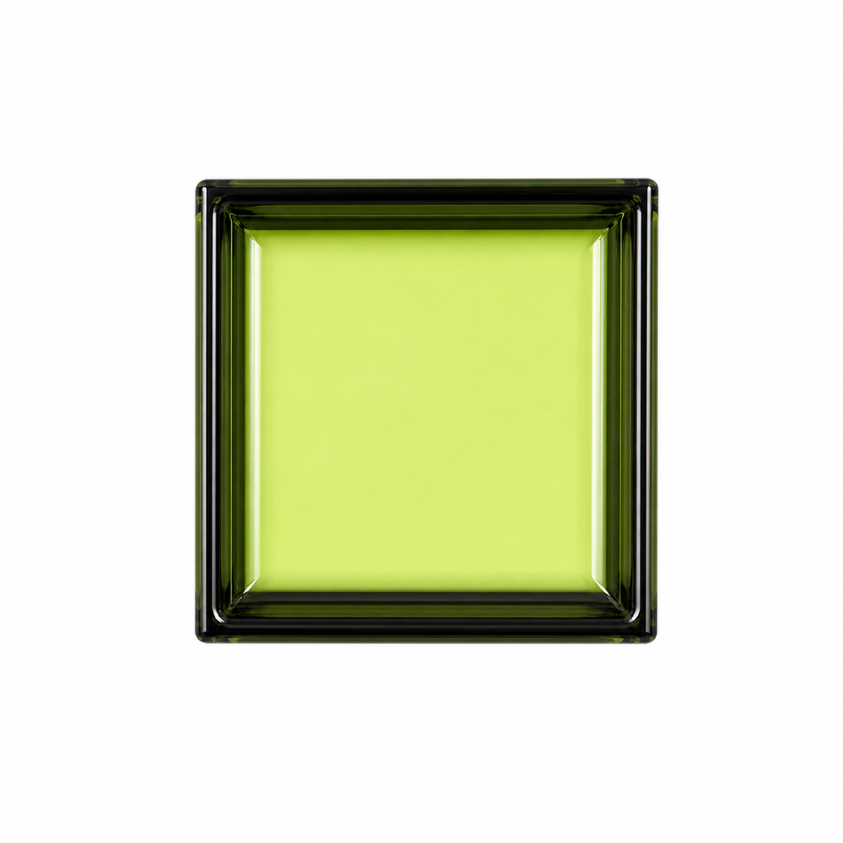 Lampe de chevet murale en verre colorée carré
