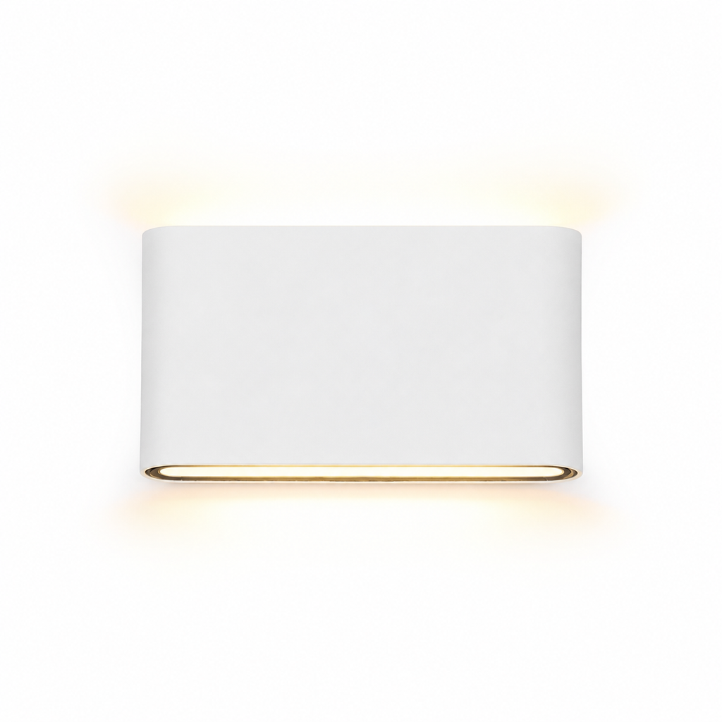 Lampe de chevet murale rectangulaire moderne