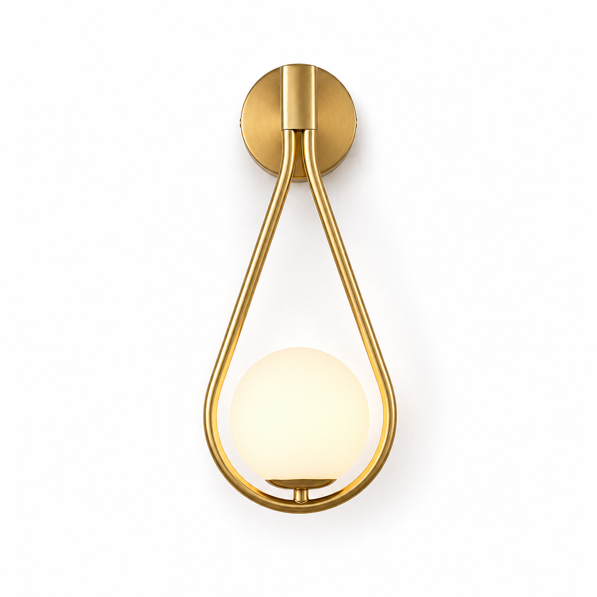 Lampe de chevet murale goute d'eau