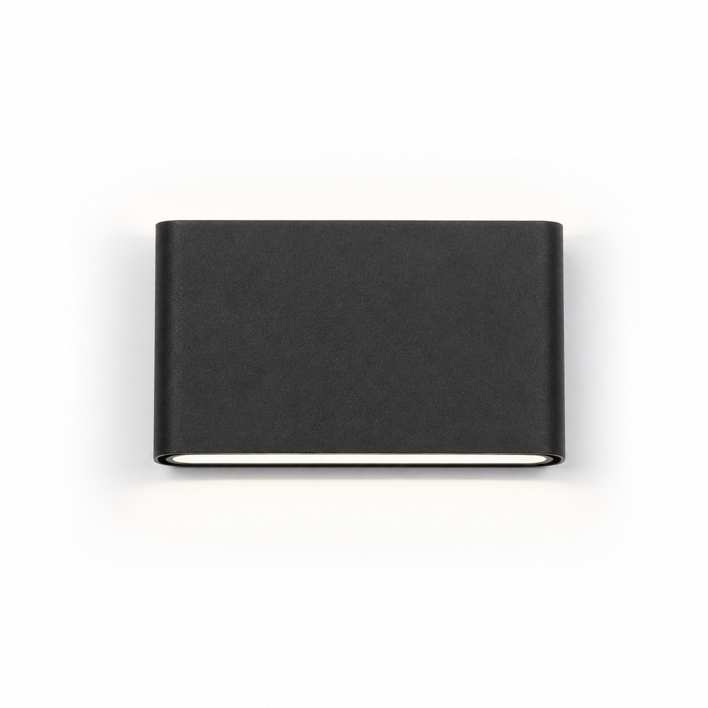 Lampe de chevet murale rectangulaire moderne