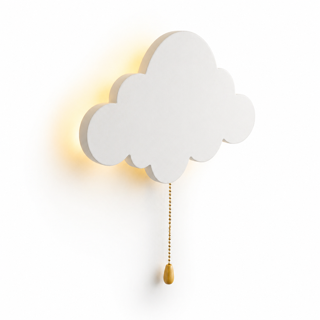 Lampe de chevet murale nuage enfant