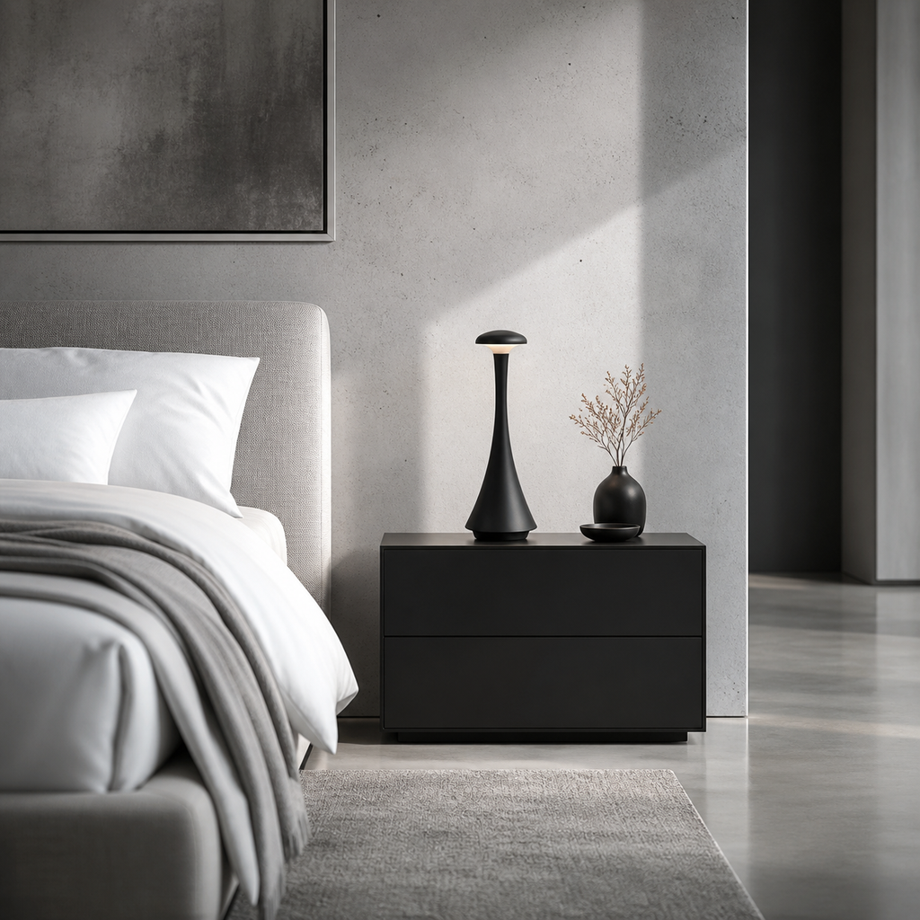 Lampe de chevet champignon sans fil