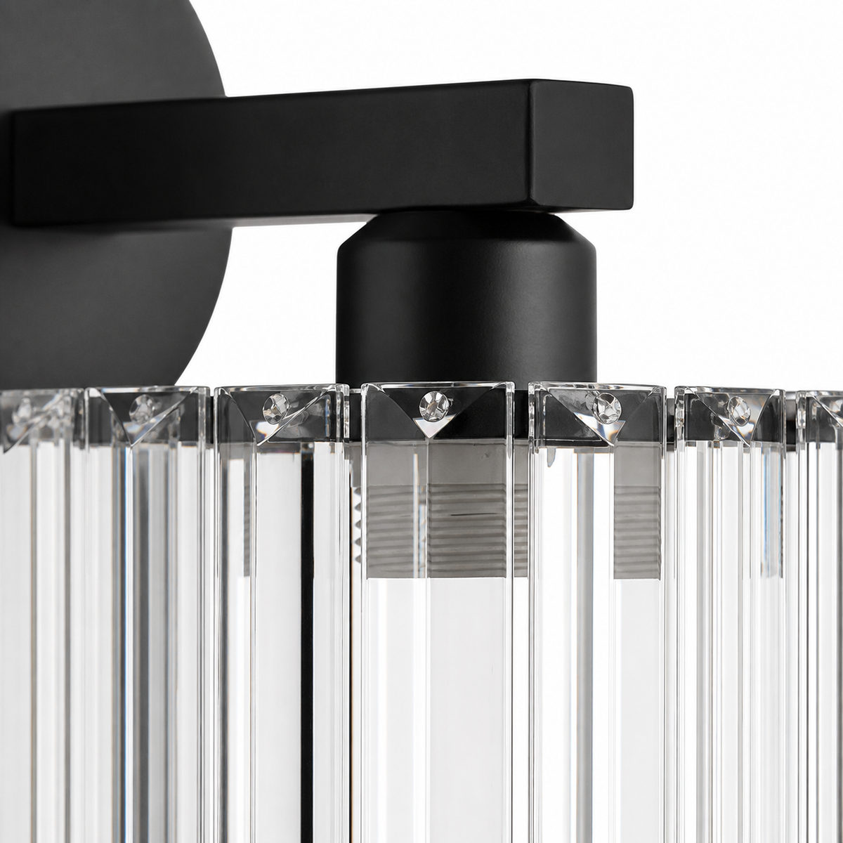 Lampe de chevet murale design verre