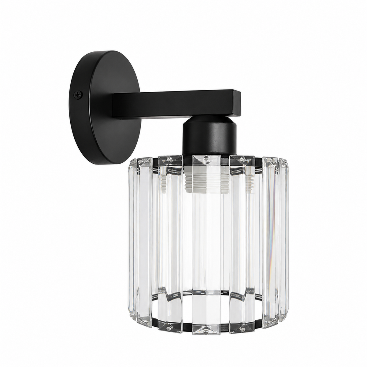 Lampe de chevet murale design verre
