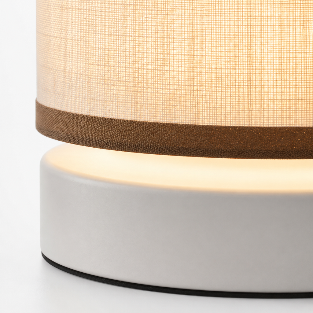 Lampe de chevet scandinave metal