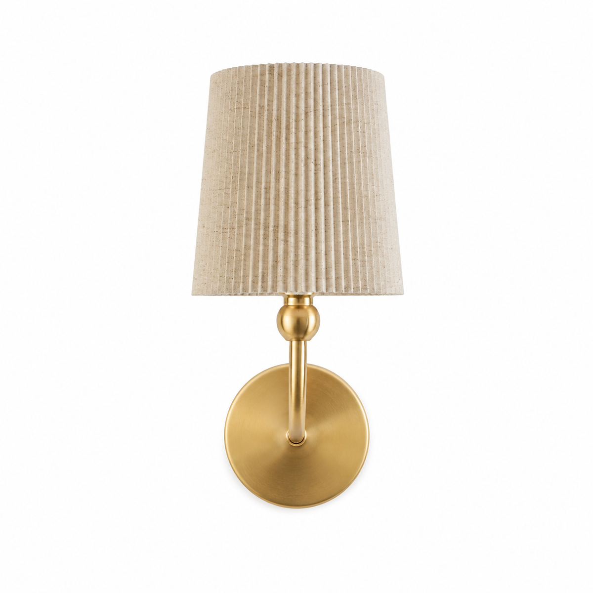 Lampe de chevet classique gold abat-jour