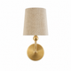 Lampe de chevet classique gold abat-jour