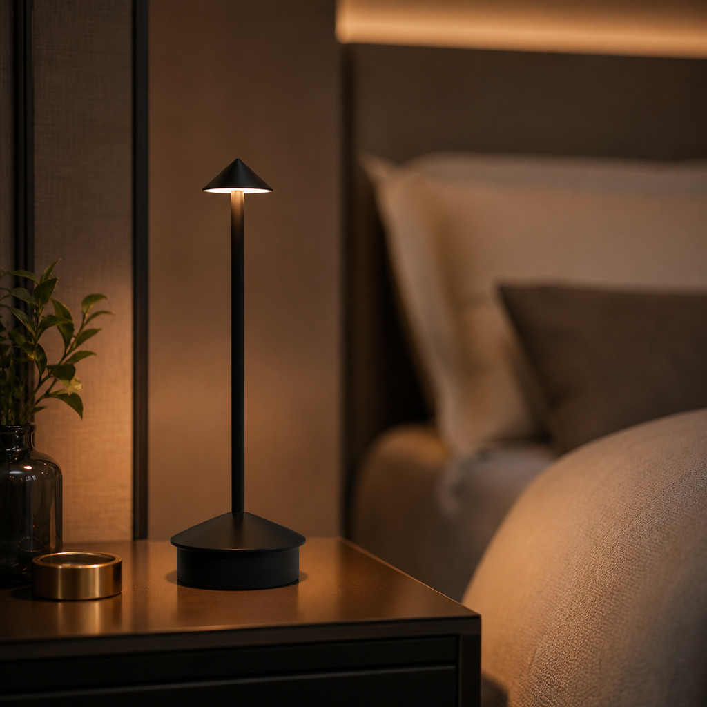 Lampe de chevet rechargeable moderne