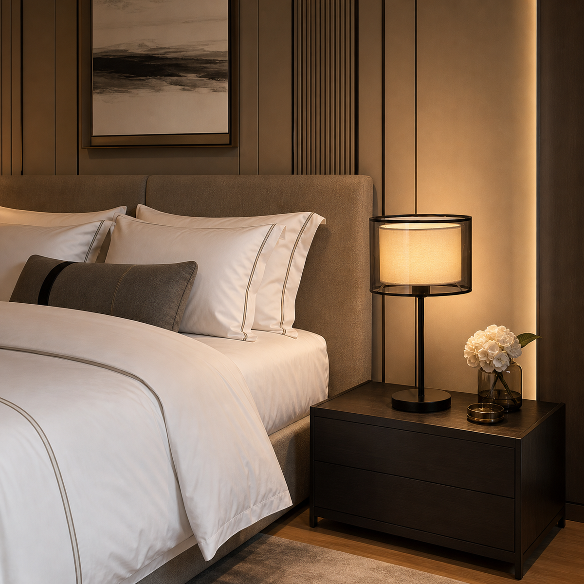 Lampe de chevet design haut de gamme