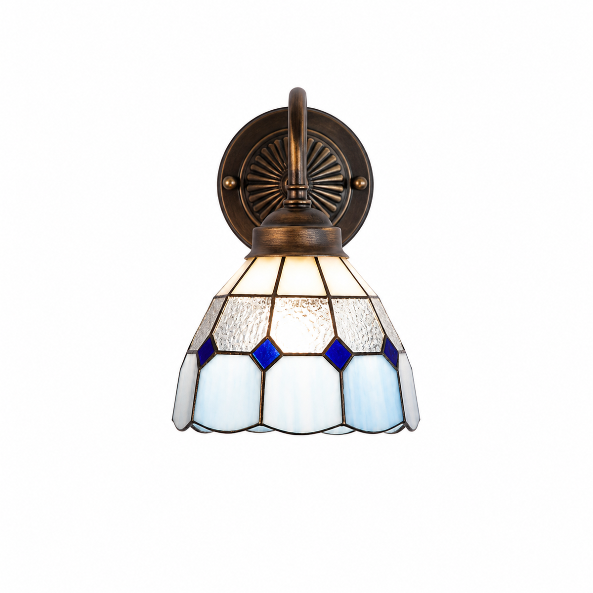 Lampe de chevet vintage colorée