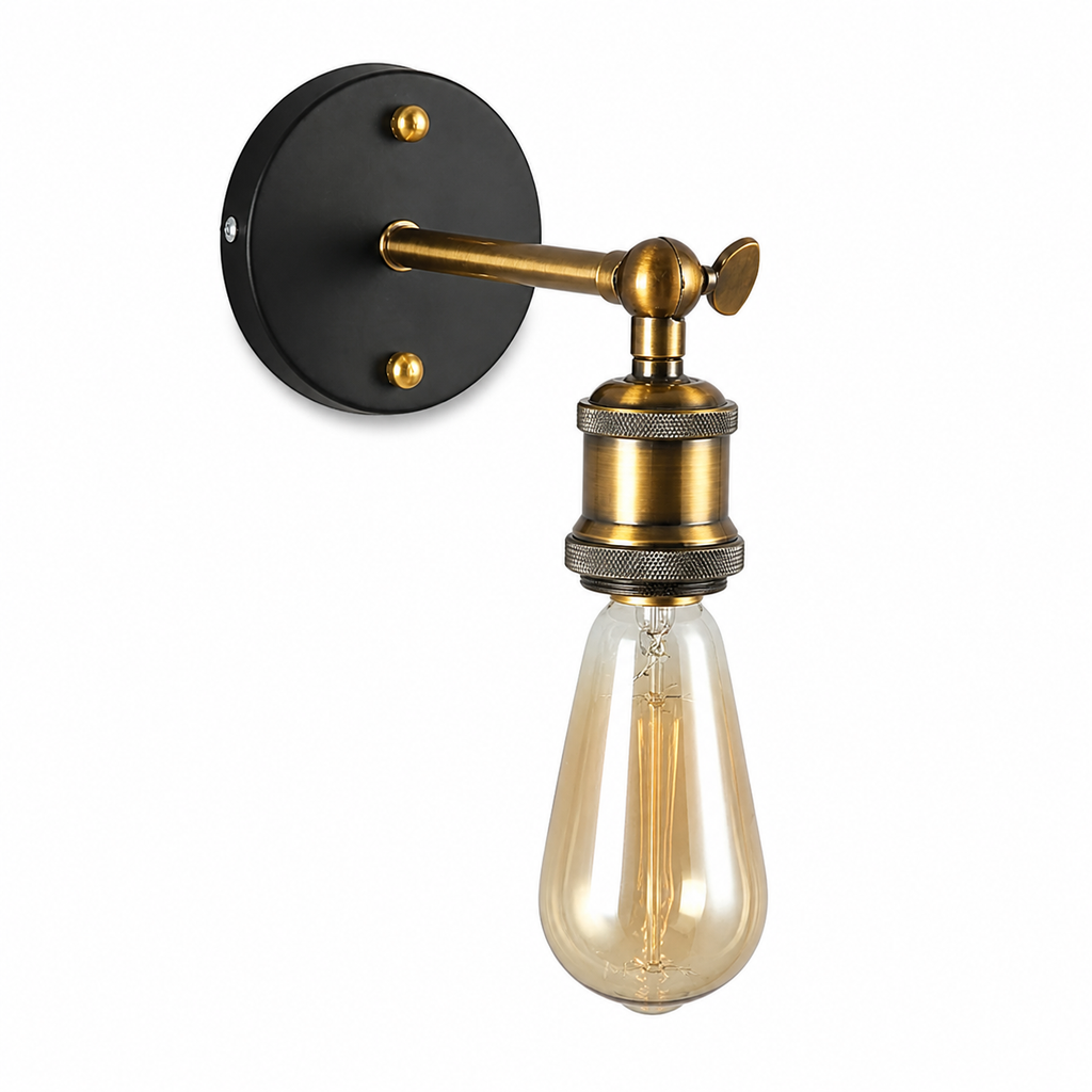Lampe de chevet murale style américain