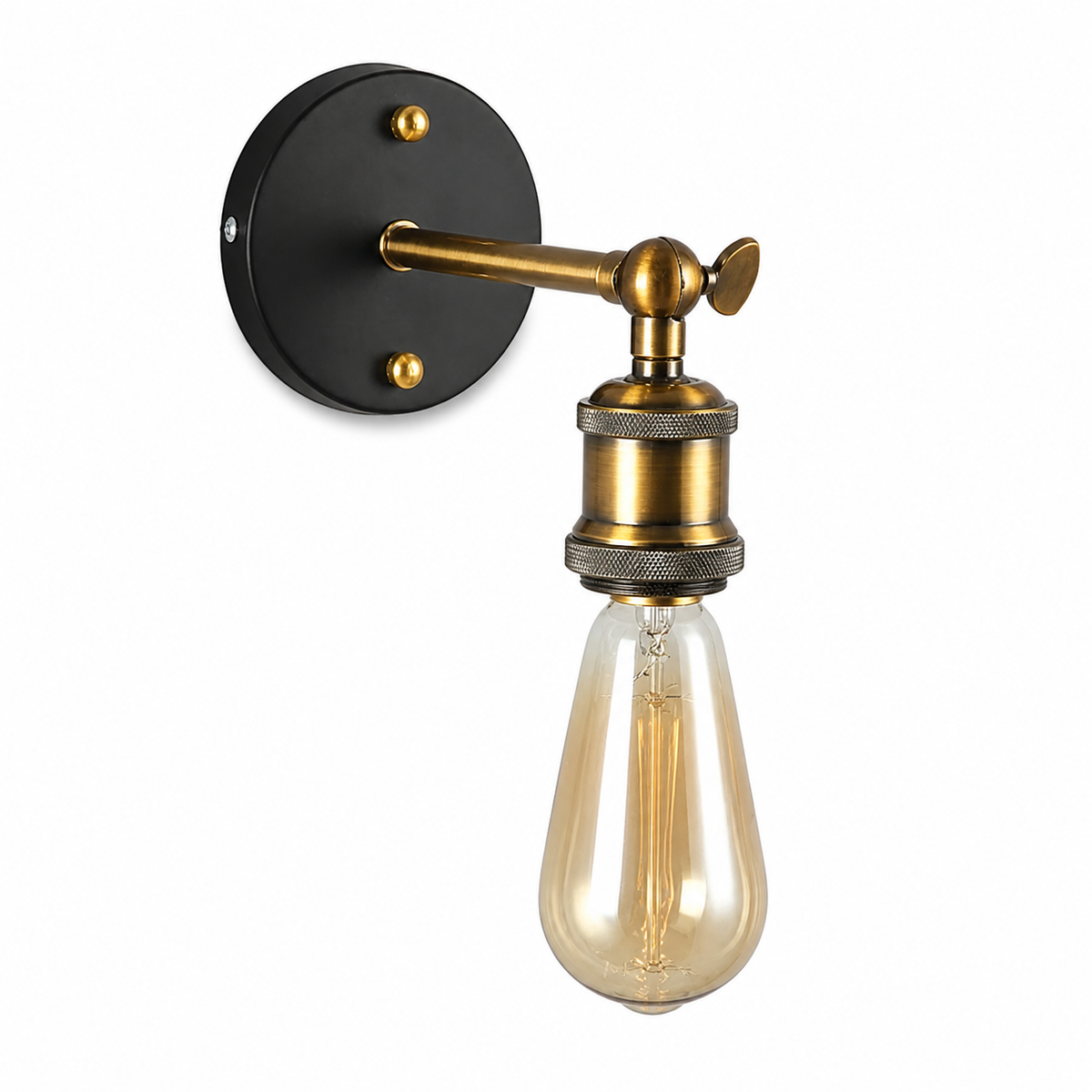 Lampe de chevet murale style américain