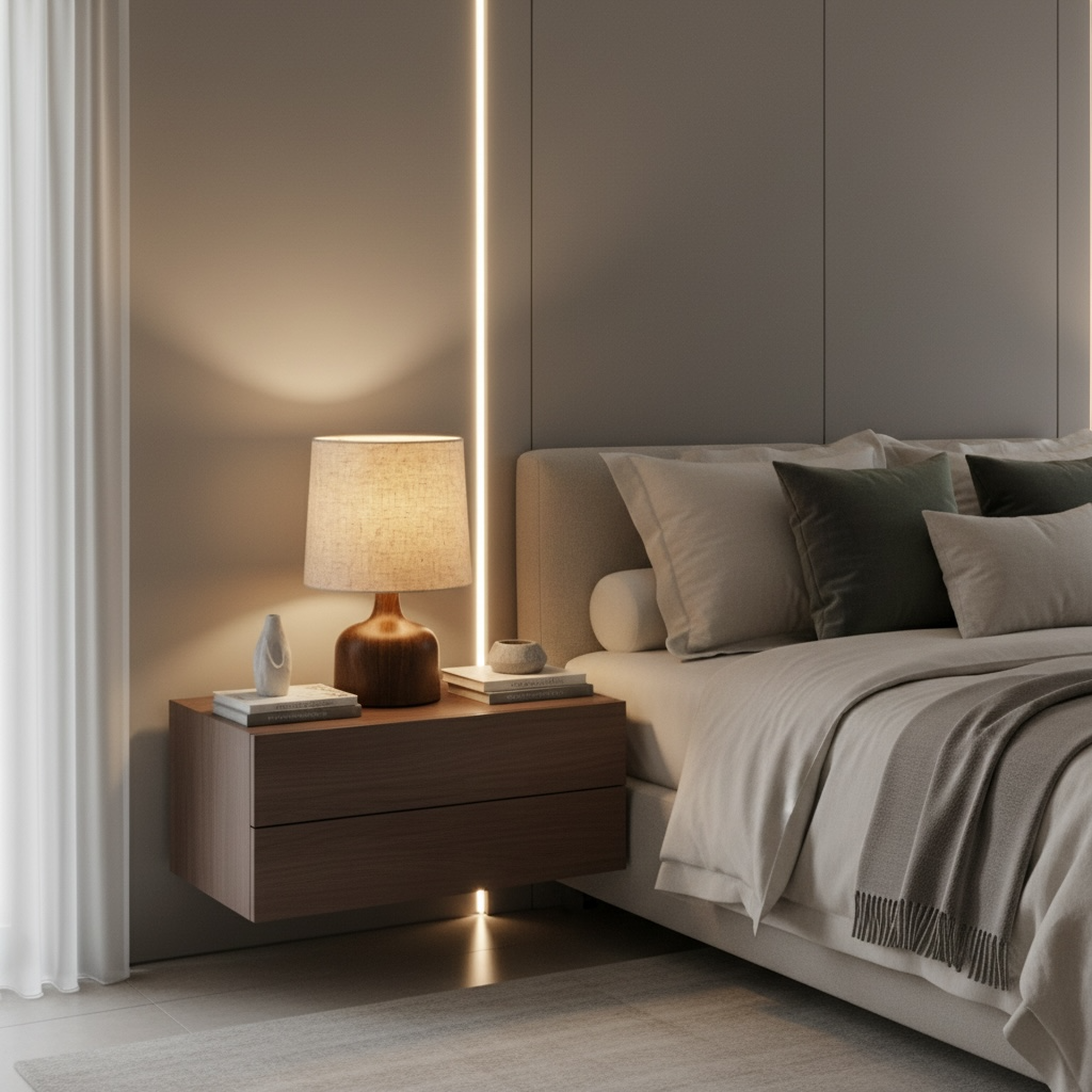 Lampe de chevet retro japonais