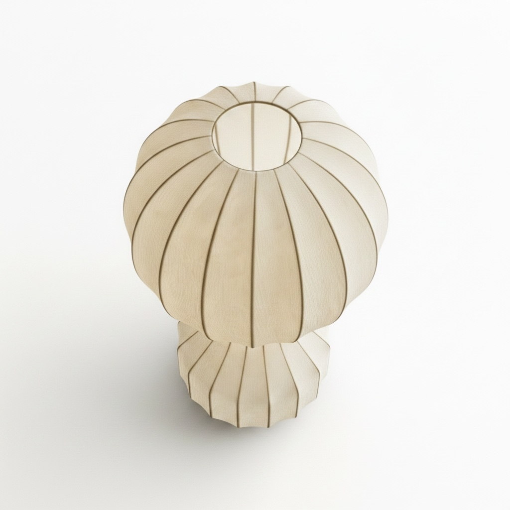 Lampe de chevet abat-jour origami