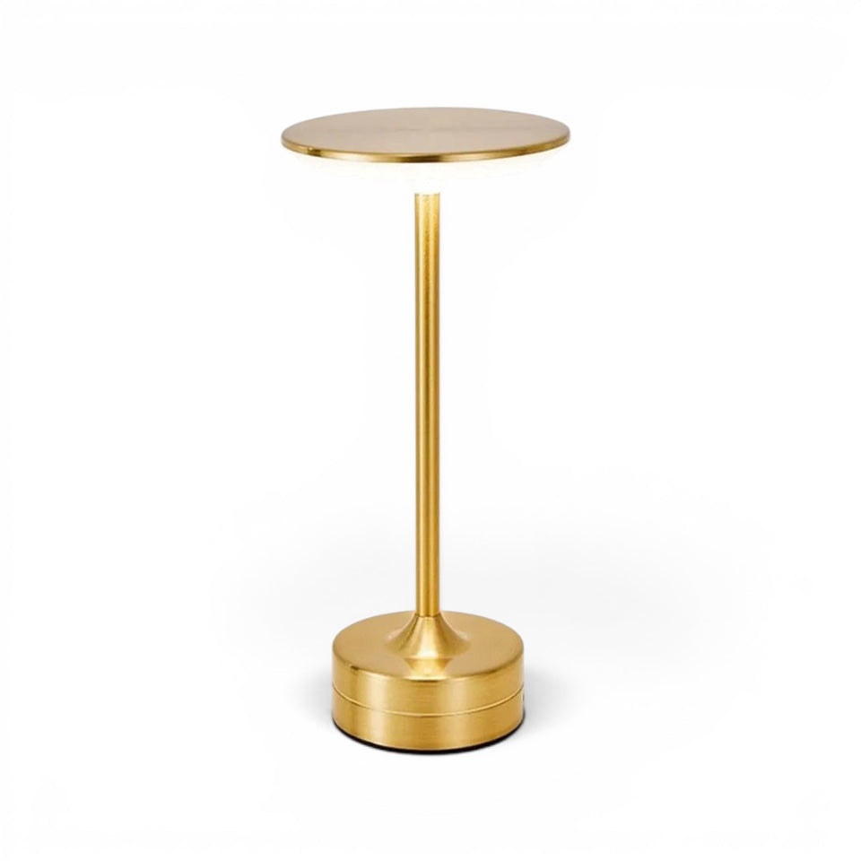 Lampe de chevet sans fil en métal