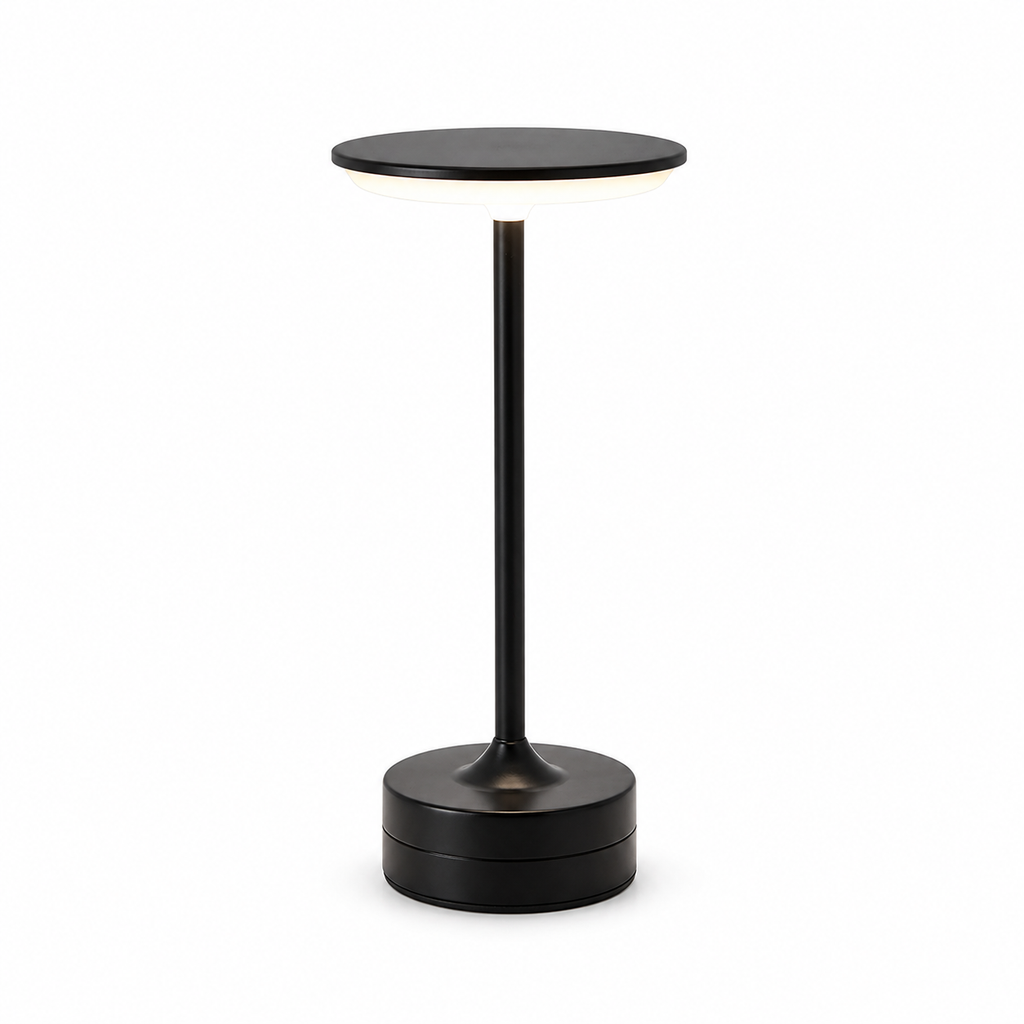 Lampe de chevet sans fil en métal