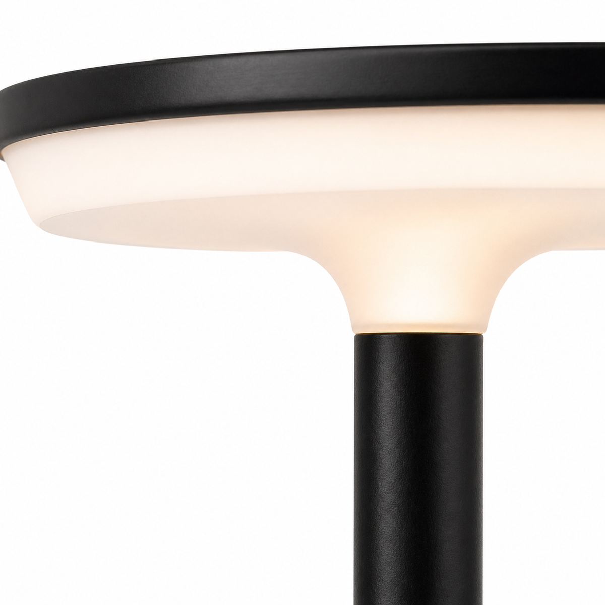 Lampe de chevet sans fil en métal