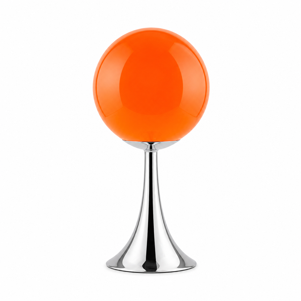Lampe de chevet argenté