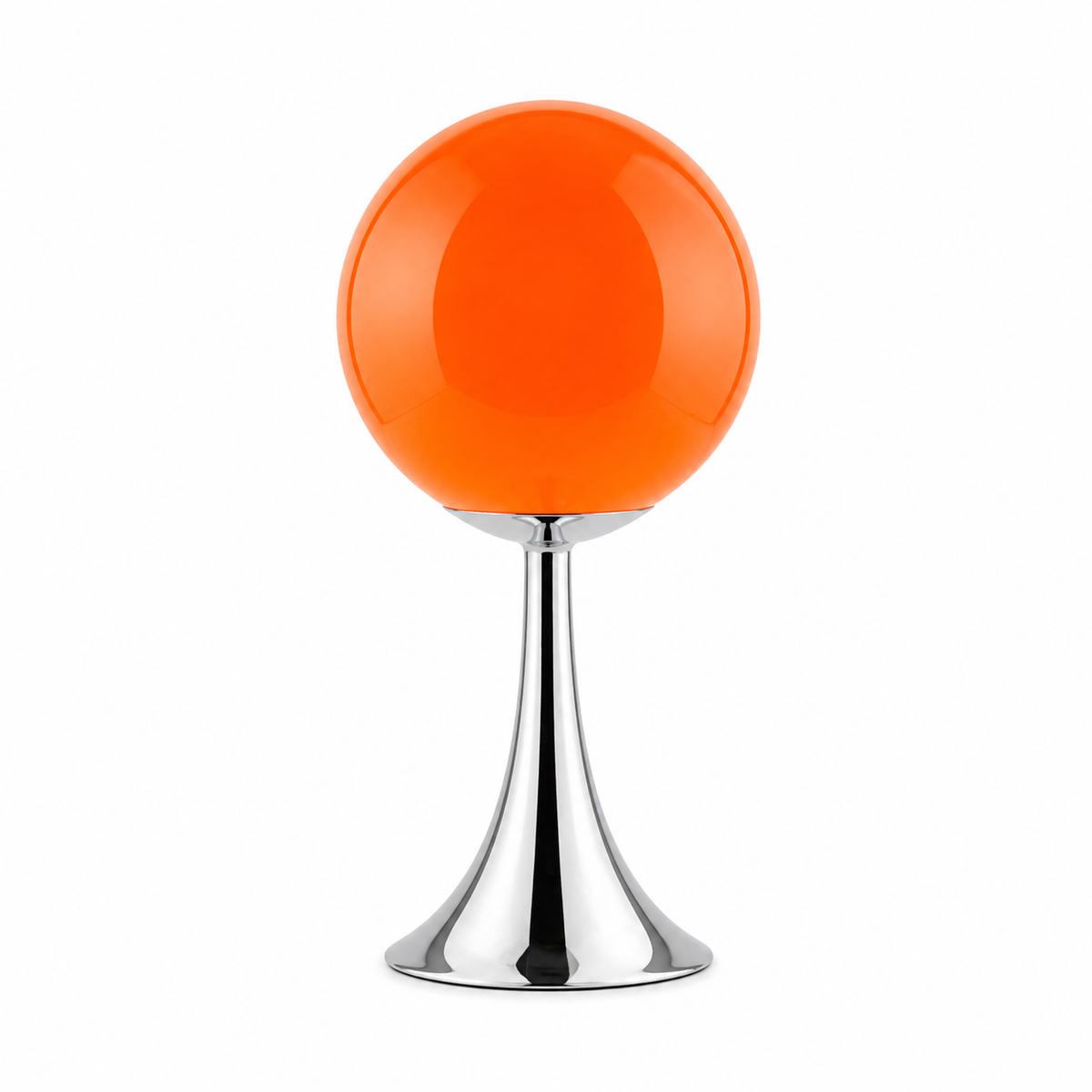 Lampe de chevet argenté