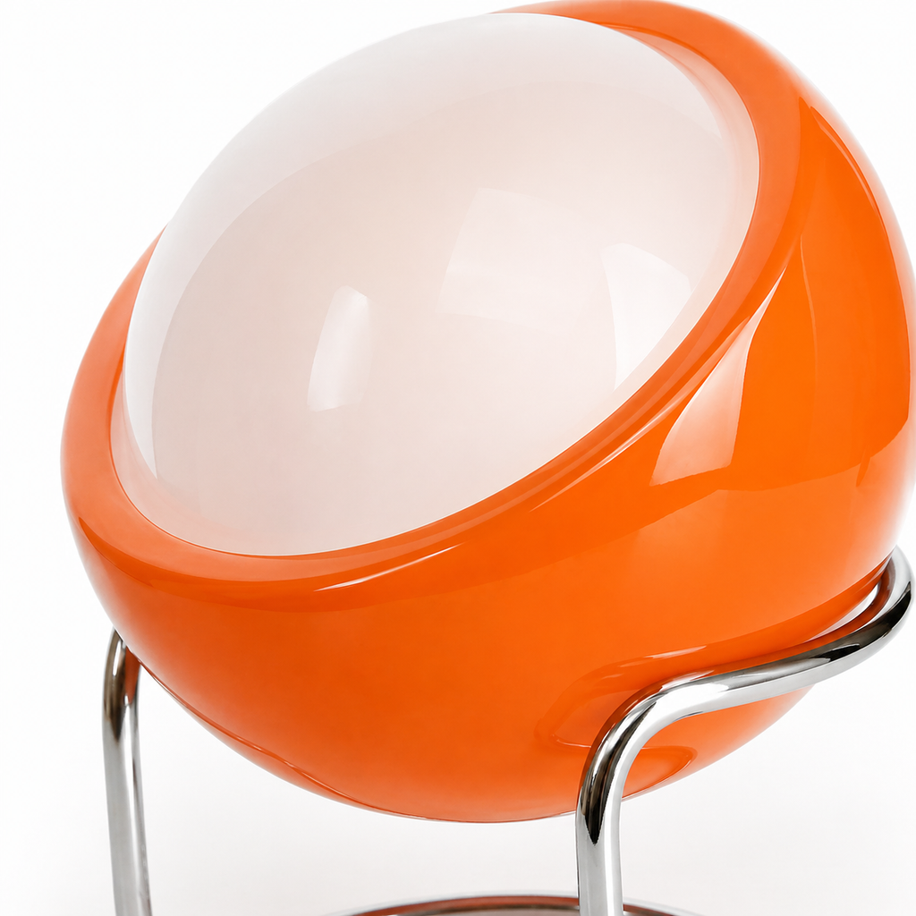 Lampe de chevet originale en verre