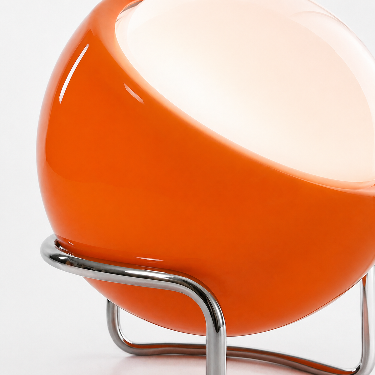Lampe de chevet originale en verre