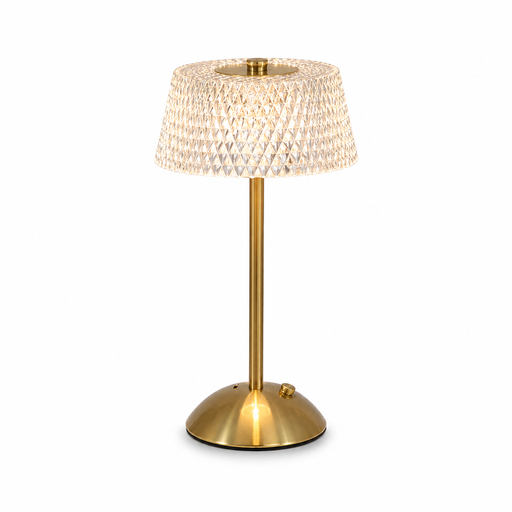 Lampe de chevet rechargeable design luxe