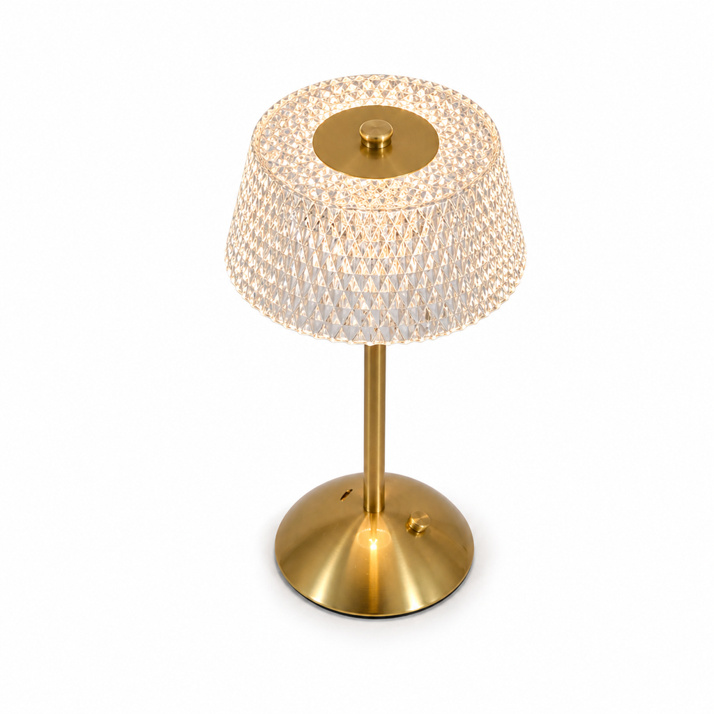 Lampe de chevet rechargeable design luxe