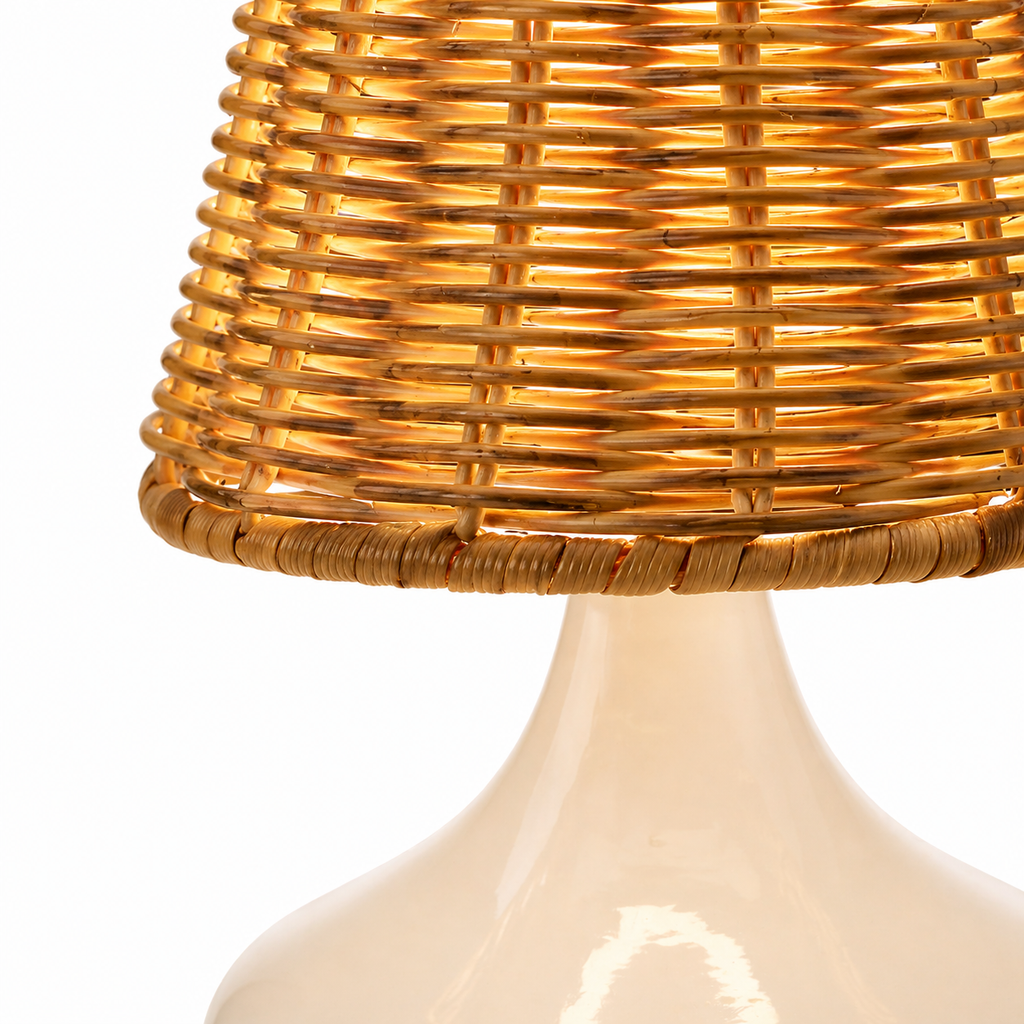Lampe de chevet bambou